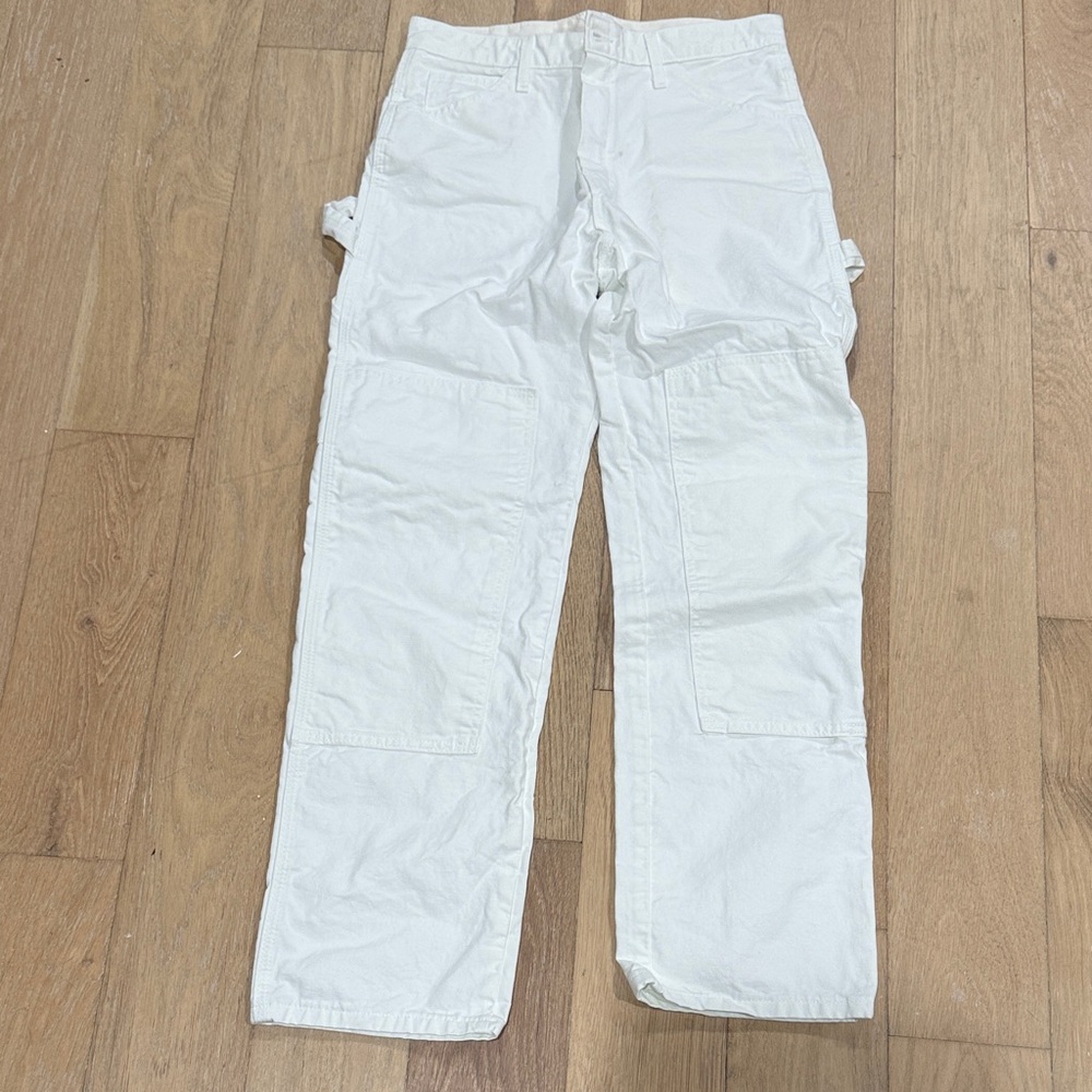 Women’s White Cargo Pants